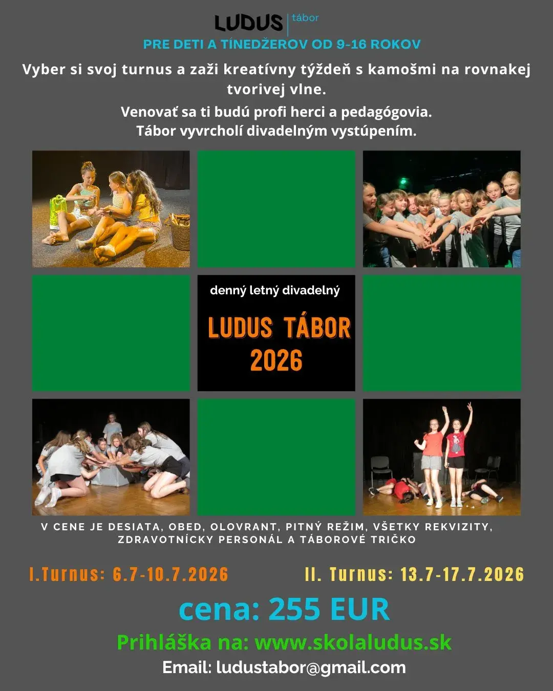 Ludus Tábor 2026 Plagát