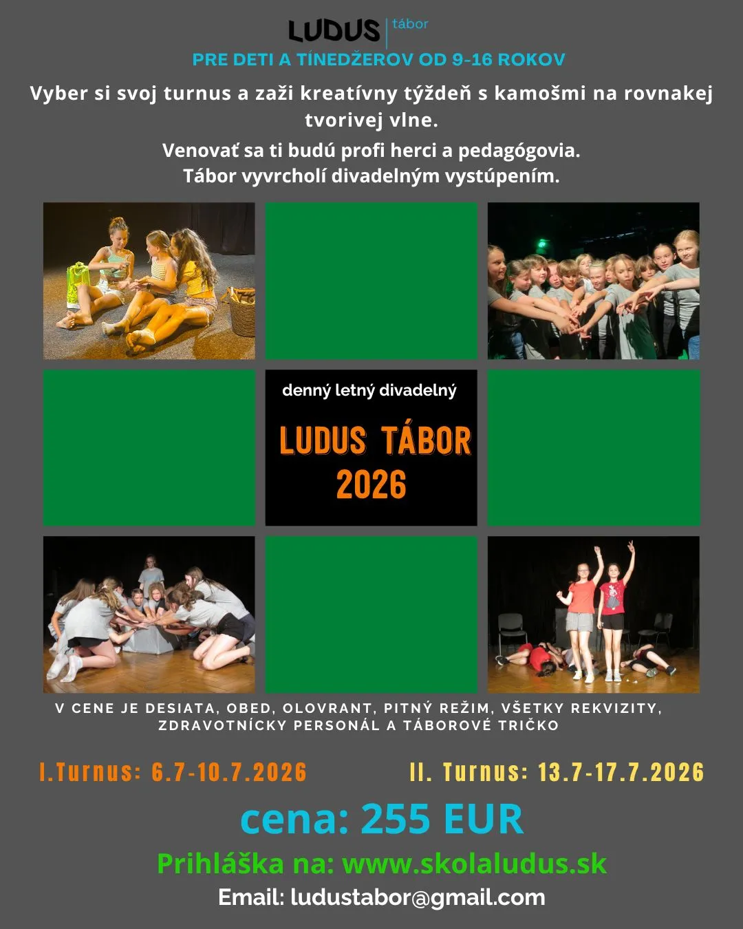 Ludus Tábor 2026 Plagát